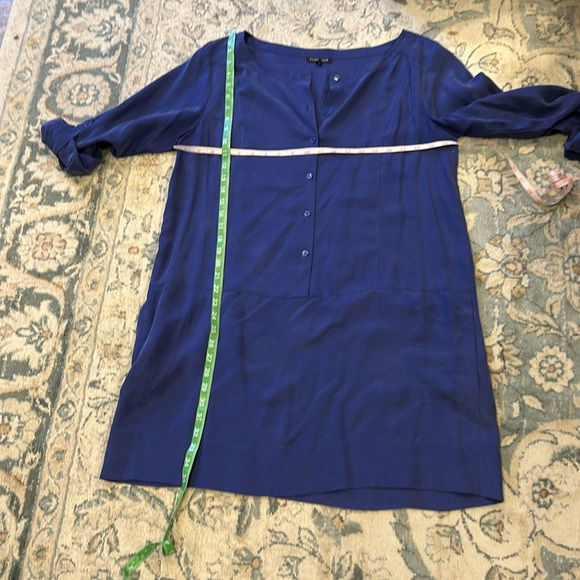Eileen Fisher Silk Shirt Dress - Picture 4 of 8